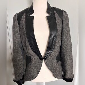 Insight Black Jacket with Sleek Design